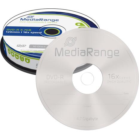 DVD-R Media Range Spindle 10 Τεμαχια 4.7Gb16X